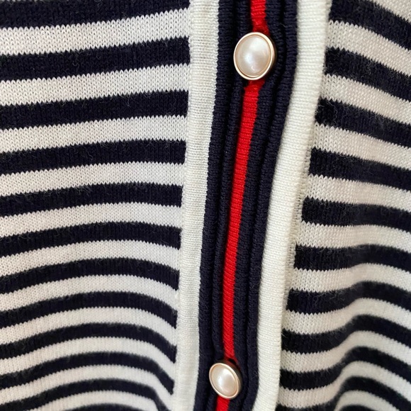 Oprah Magazine Collection X Talbots, striped v-neck sweater size 3X Petite - Picture 3 of 7